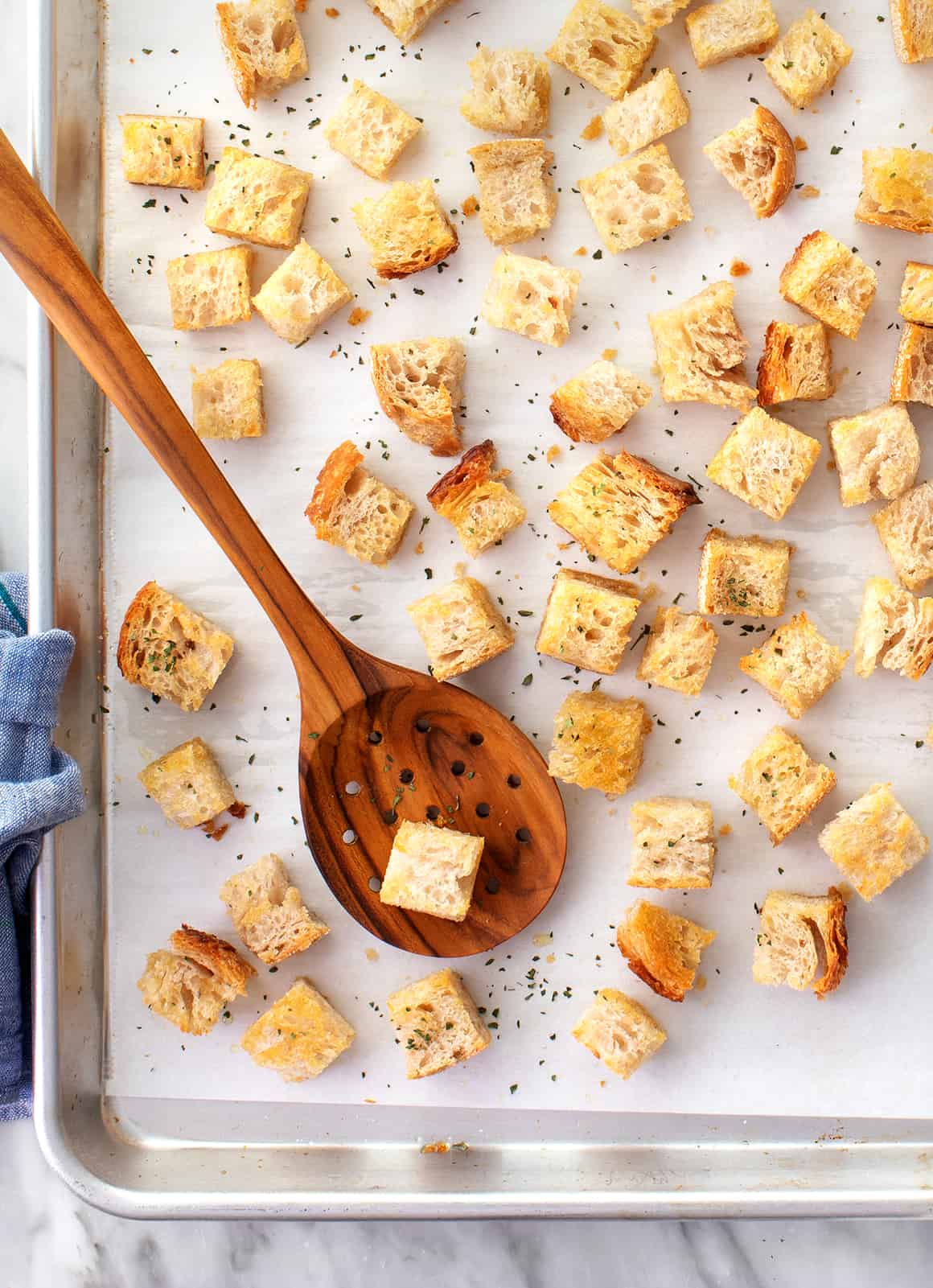 The Best Crunchy Homemade Croutons