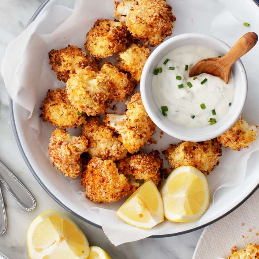Air Fryer Cauliflower Recipe Love and Lemons