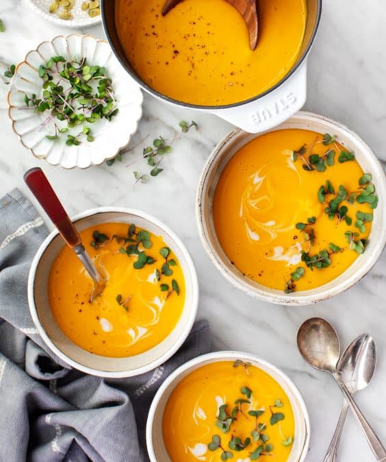 Coconut Curry Pumpkin Soup Recipe Love and Lemons