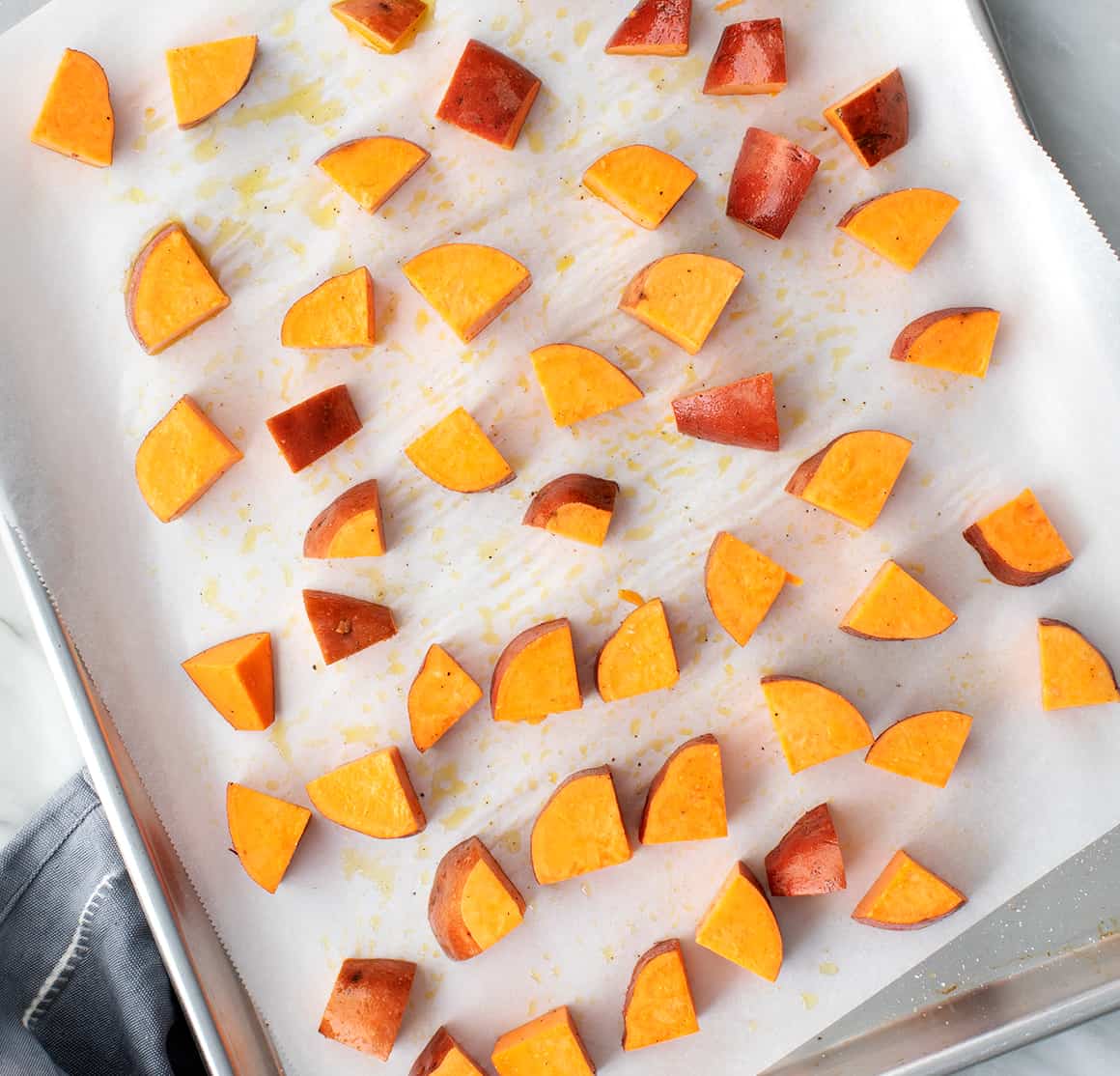 Oven Roasted Sweet Potatoes - My Sequined Life