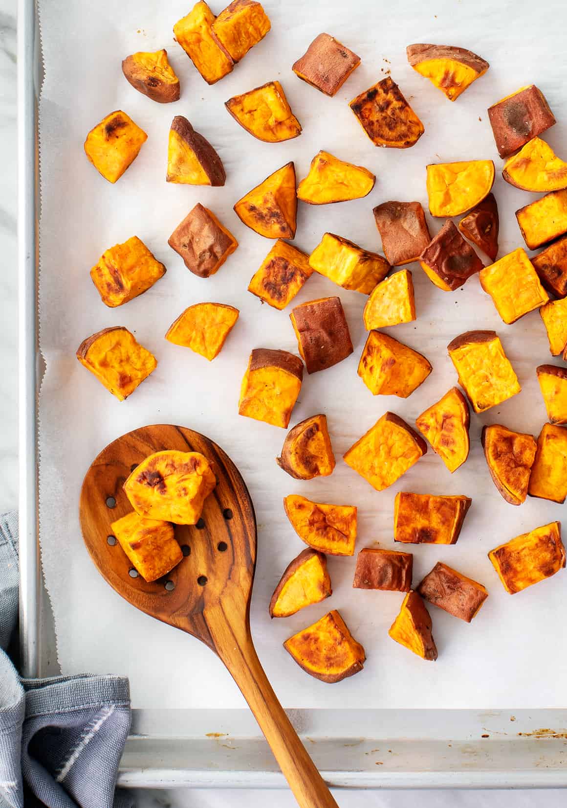 Oven Roasted Sweet Potatoes - My Sequined Life