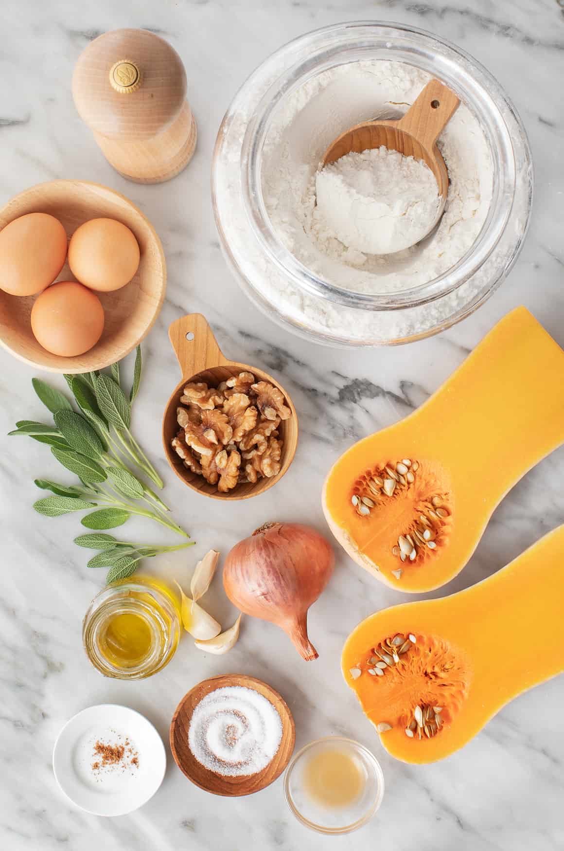 Butternut squash ravioli recipe ingredients