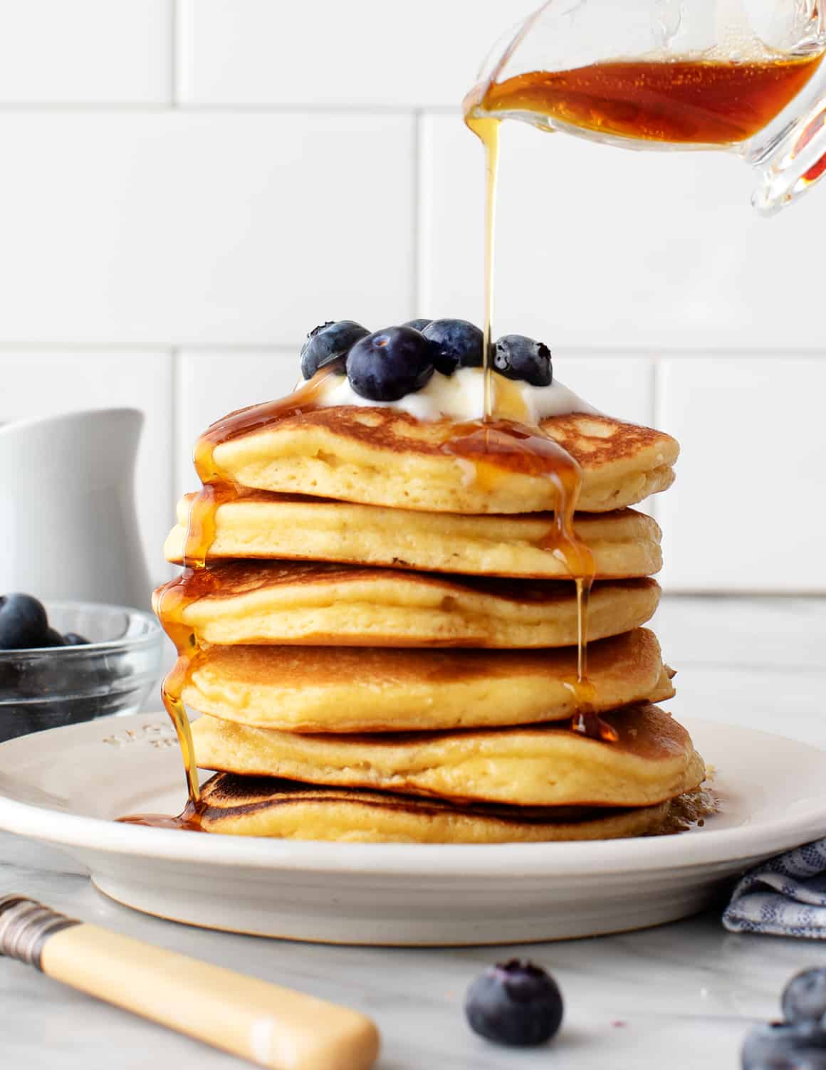 Almond Flour Pancakes Recipe - Love and Lemons