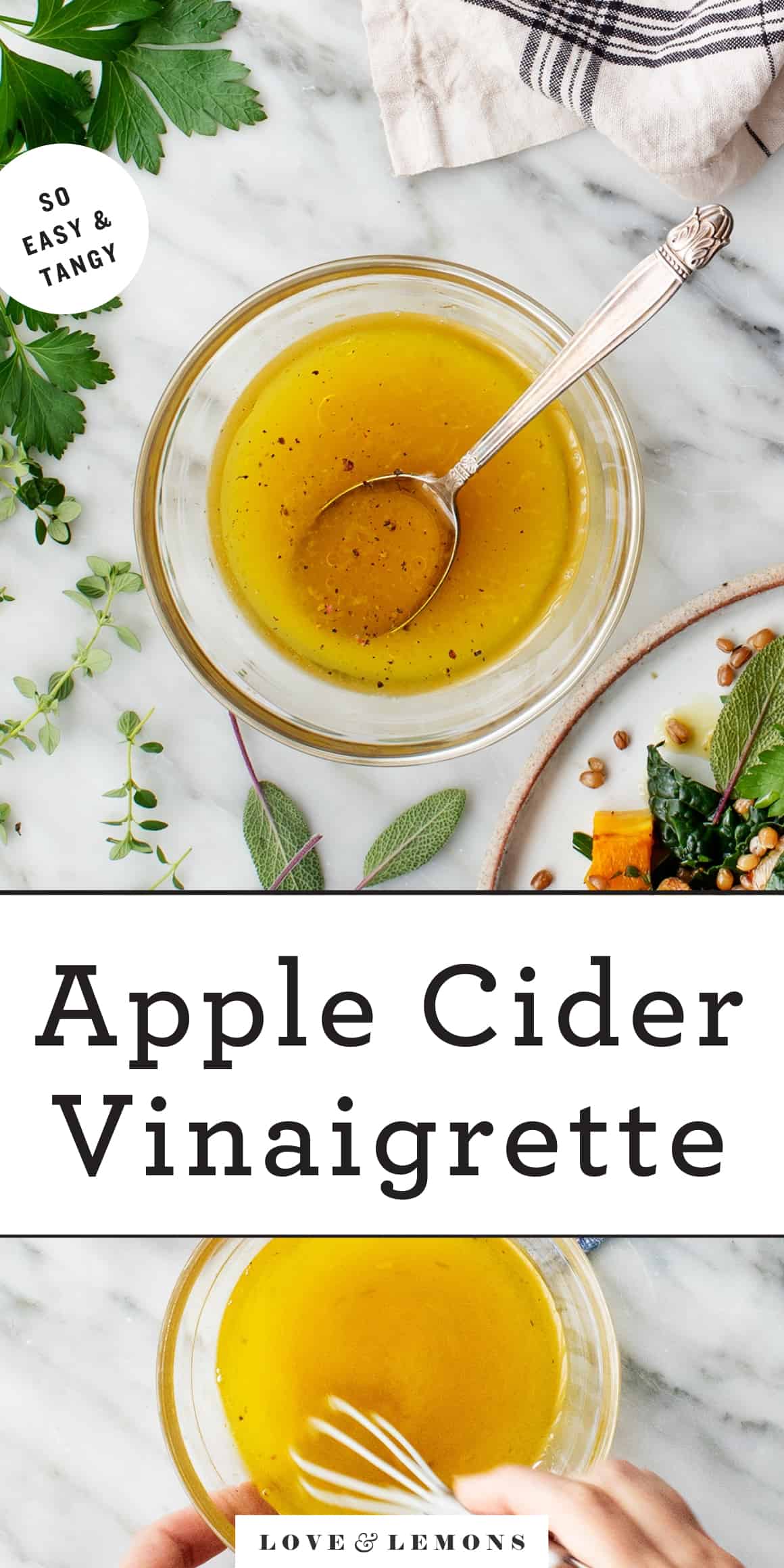 Apple Cider Vinegar Dressing Recipe Love and Lemons