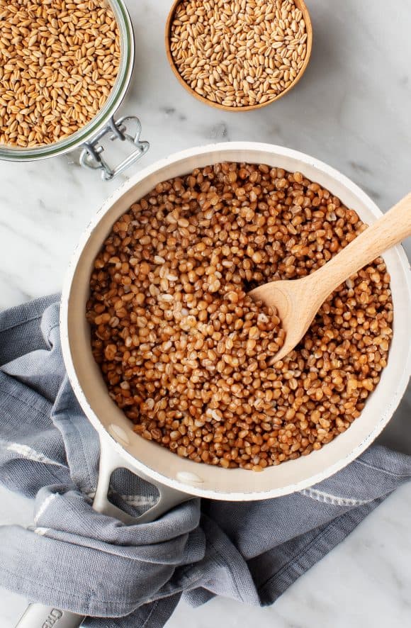 How to Cook Wheat Berries Recipe Love and Lemons