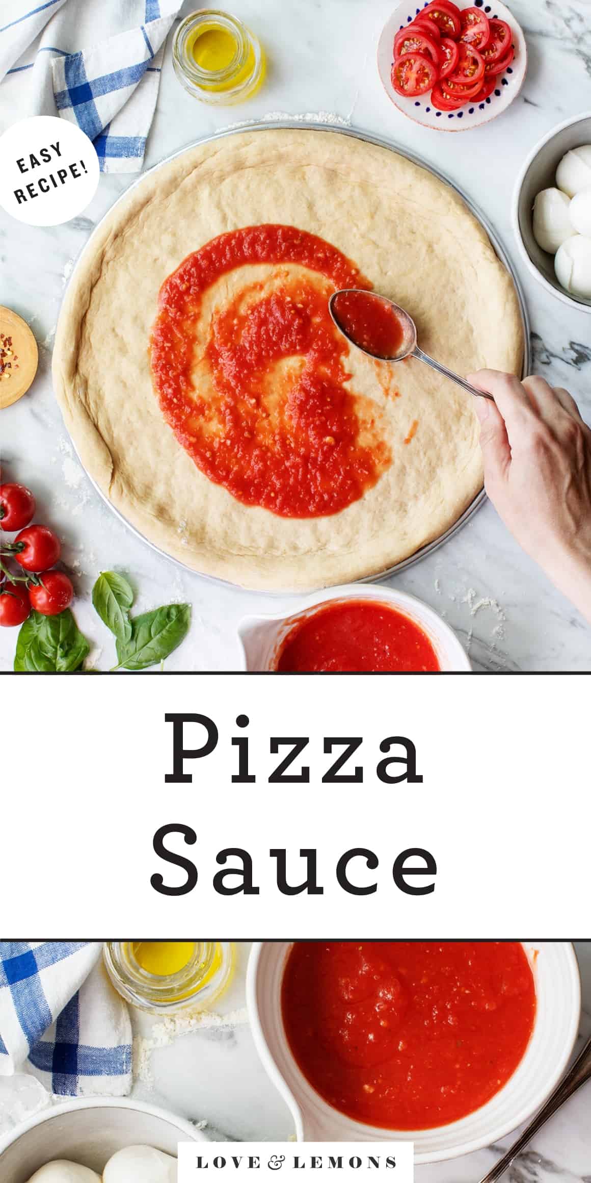 Homemade Pizza Sauce Recipes by Love and Lemons