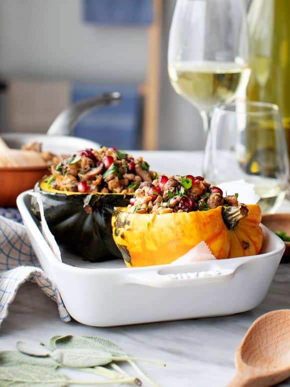 Stuffed Acorn Squash Recipe Love and Lemons