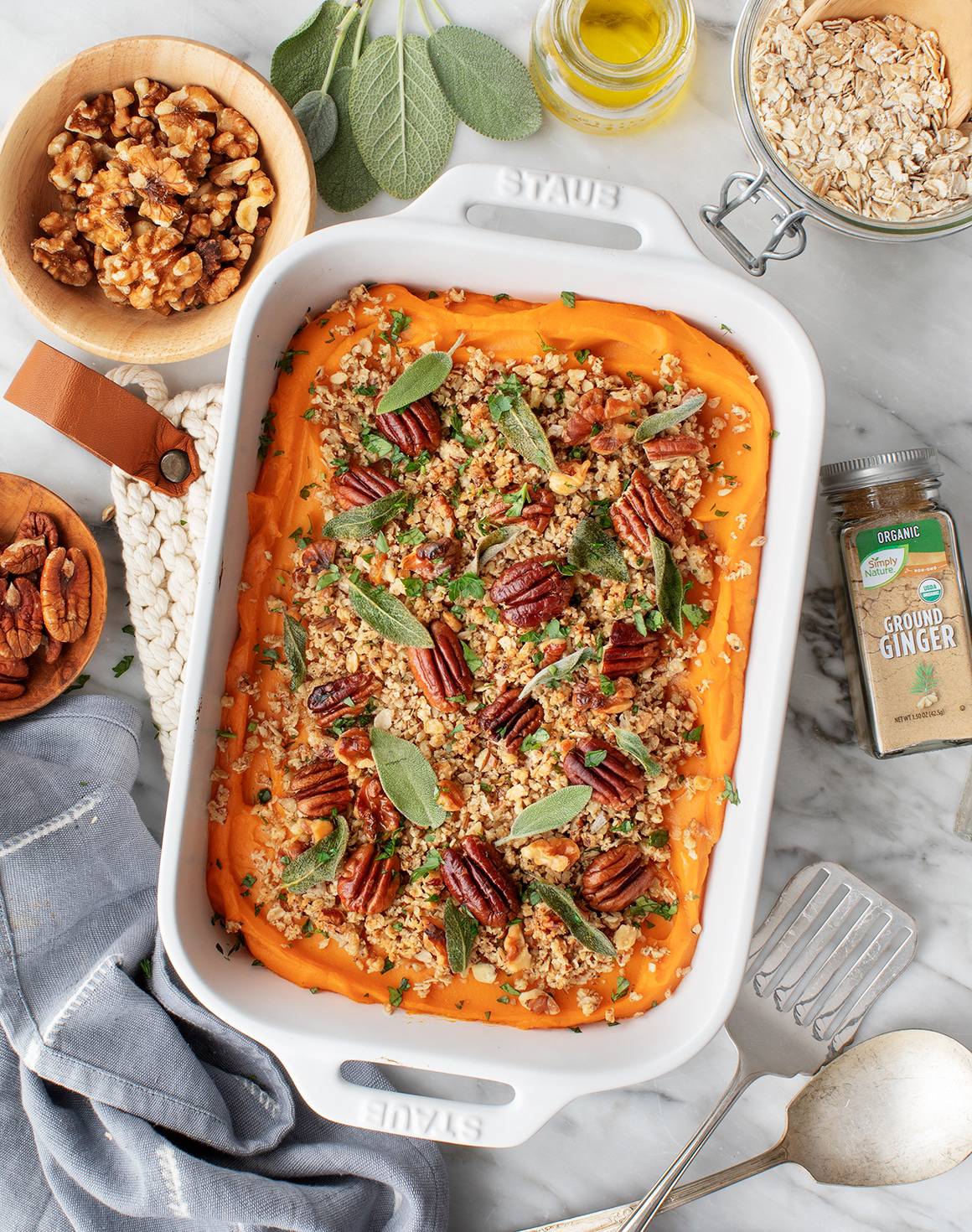 Vegan Thanksgiving Sheet Pan Dinner