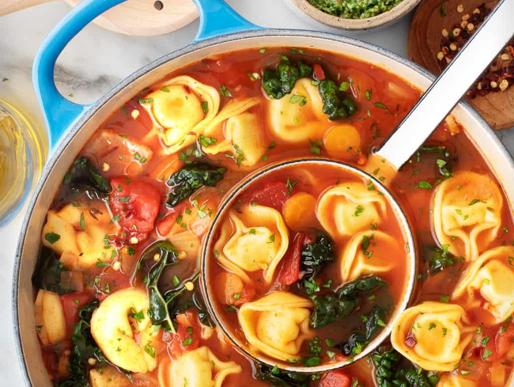Tortellini Soup Recipe Love and Lemons