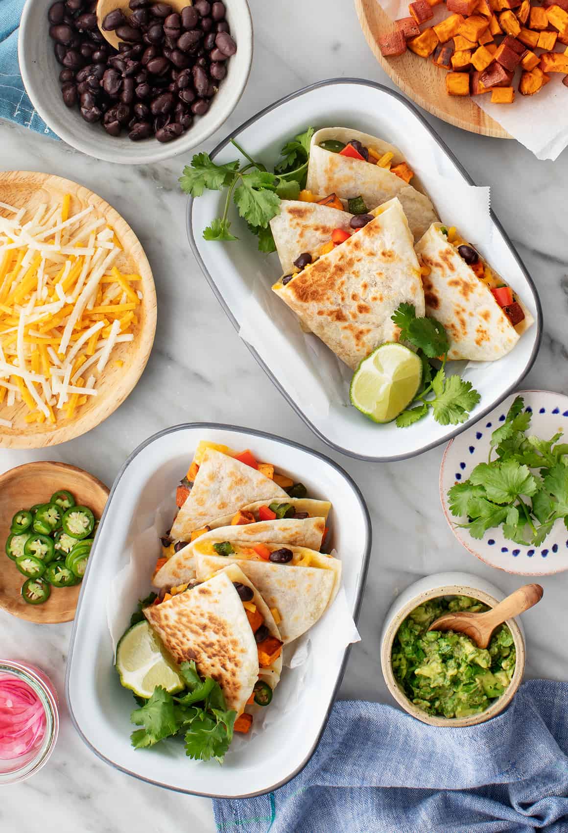 The Best Vegetable Quesadillas