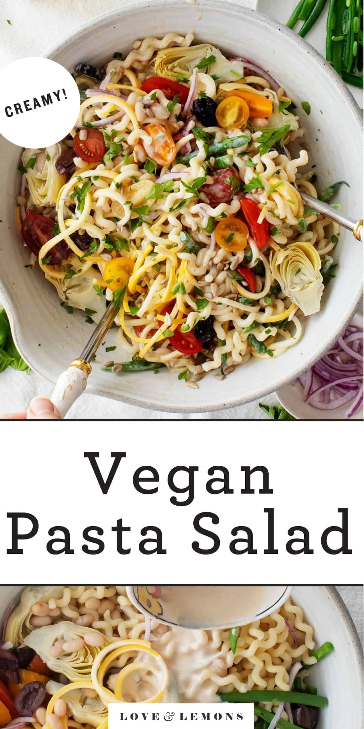 Vegan Pasta Salad Recipe - Love and Lemons