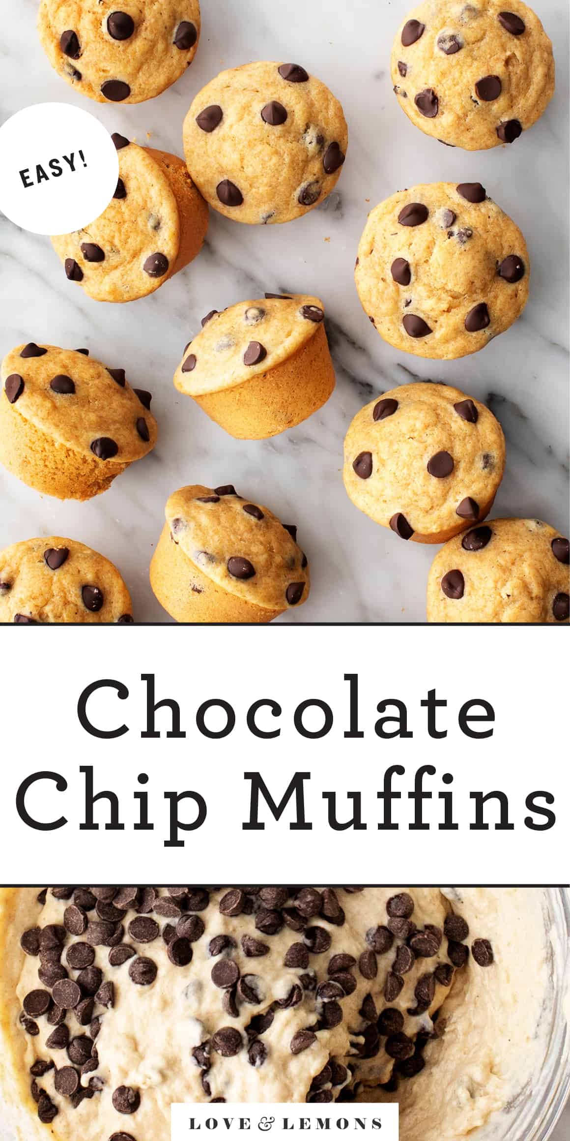 Chocolate Chip Muffins Recipe Love and Lemons Less Meat More Veg