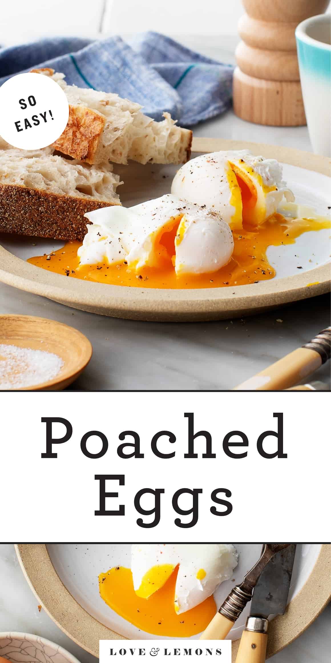 Poached Eggs Recipe Love and Lemons Less Meat More Veg