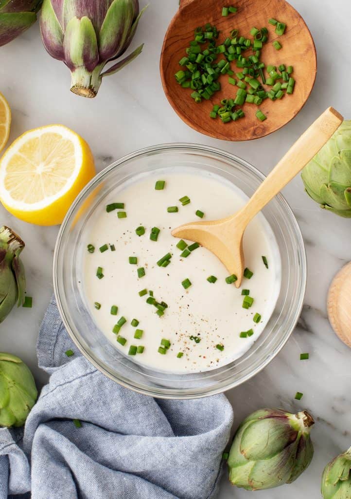 Artichoke Dipping Sauce Recipe Love and Lemons