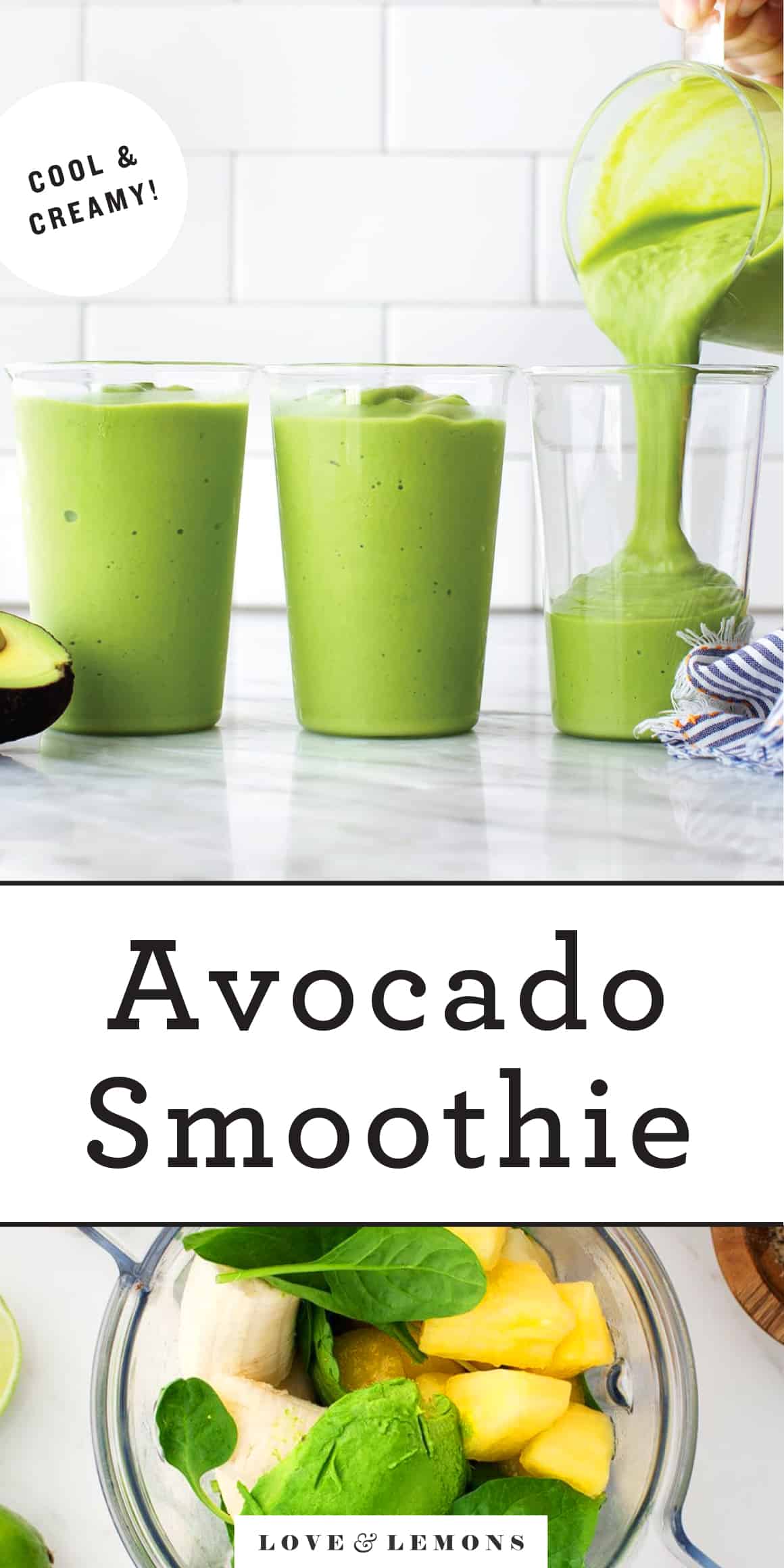 Avocado Smoothie Recipe Love And Lemons Avocado Smoothie Recipe Love And Lemons