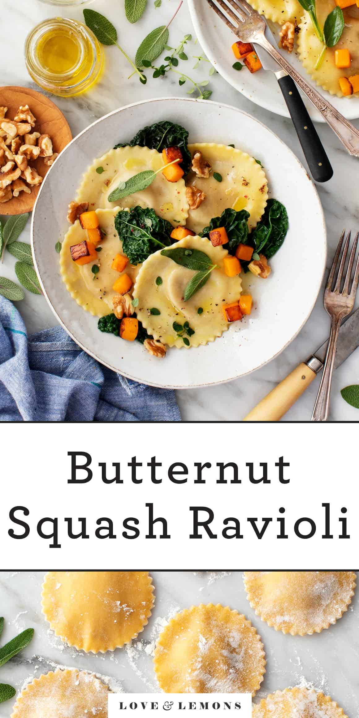 Butternut Squash Ravioli Recipe - Love and Lemons