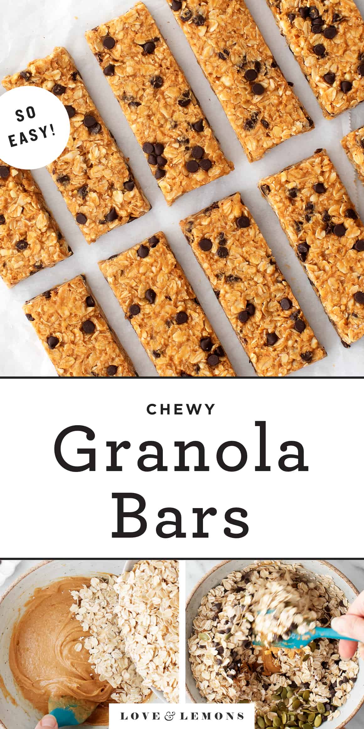 Homemade Granola Bars Recipe Love and Lemons