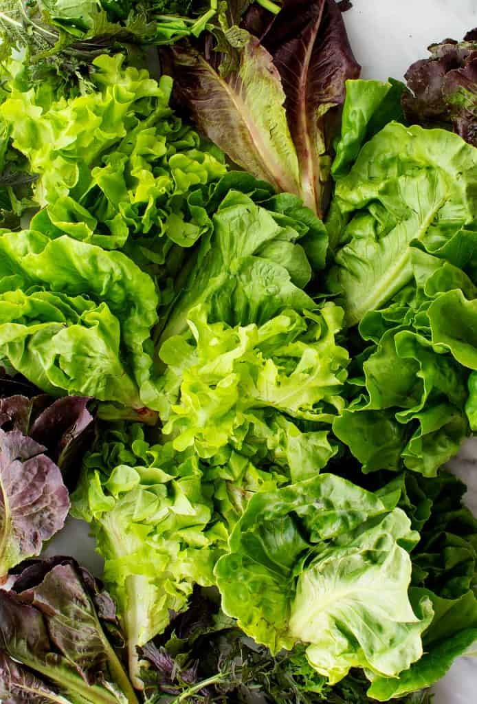 Simple Green Salad Recipe Love and Lemons