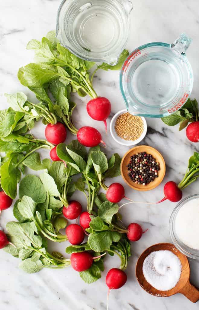 Quick Pickled Radishes Recipe Love and Lemons