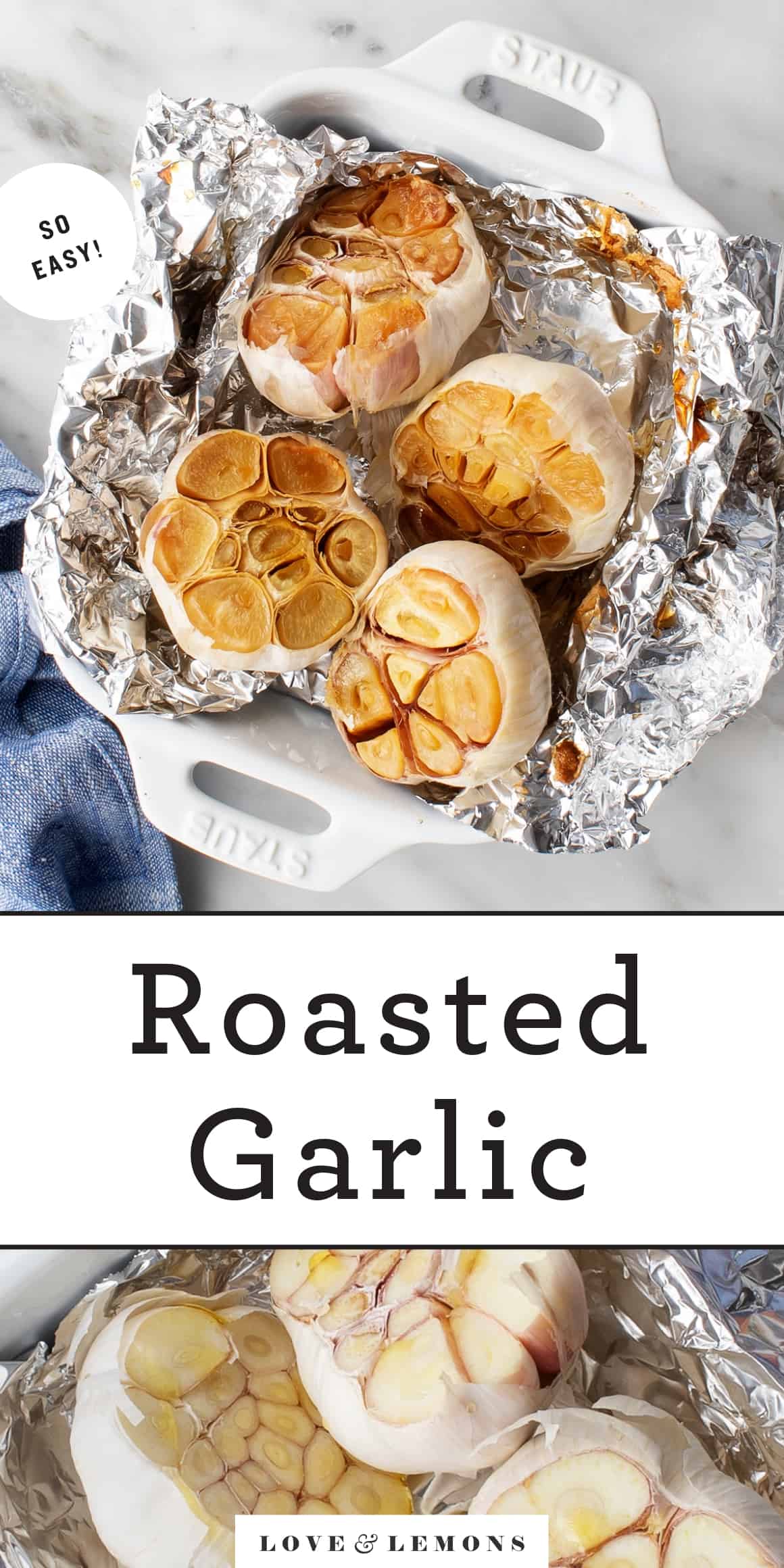 Roasted Garlic Recipe Love and Lemons