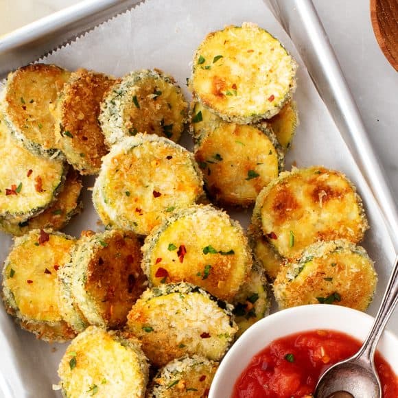 Air Fryer Zucchini Chips Recipe Love and Lemons