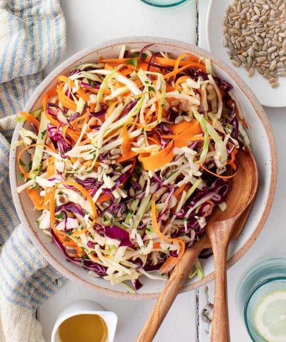 Easy Vegan Coleslaw Recipe Love and Lemons
