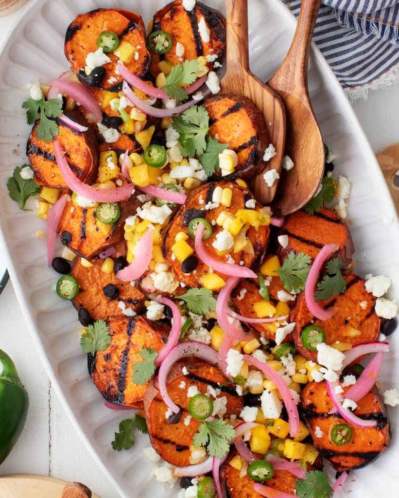 Smoky Sweet Potatoes with Black Beans & Corn Recipe Love and Lemons