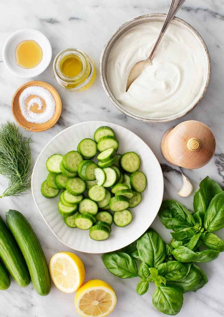 Cold Cucumber Soup Recipe Love and Lemons