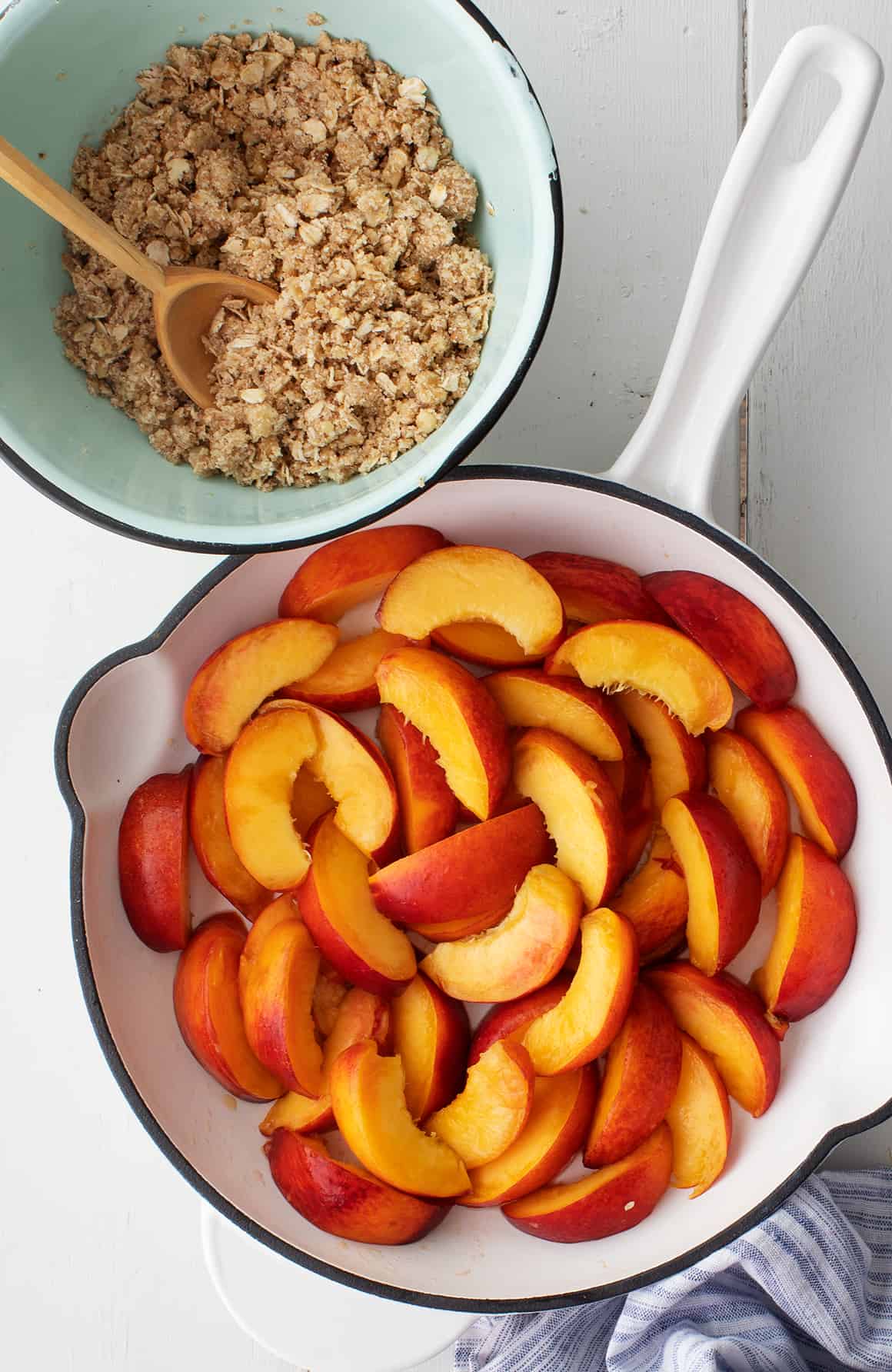 Peach Crisp Recipe Love and Lemons