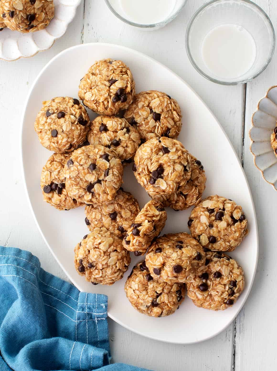 Peanut Butter No-Bake Cookies - Love and Lemons