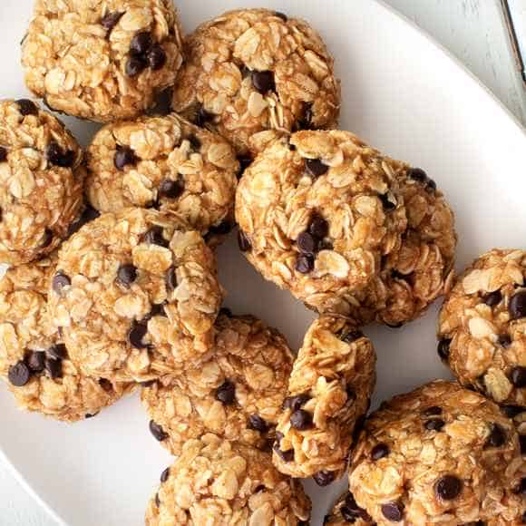 Peanut Butter NoBake Cookies Recipe Love and Lemons