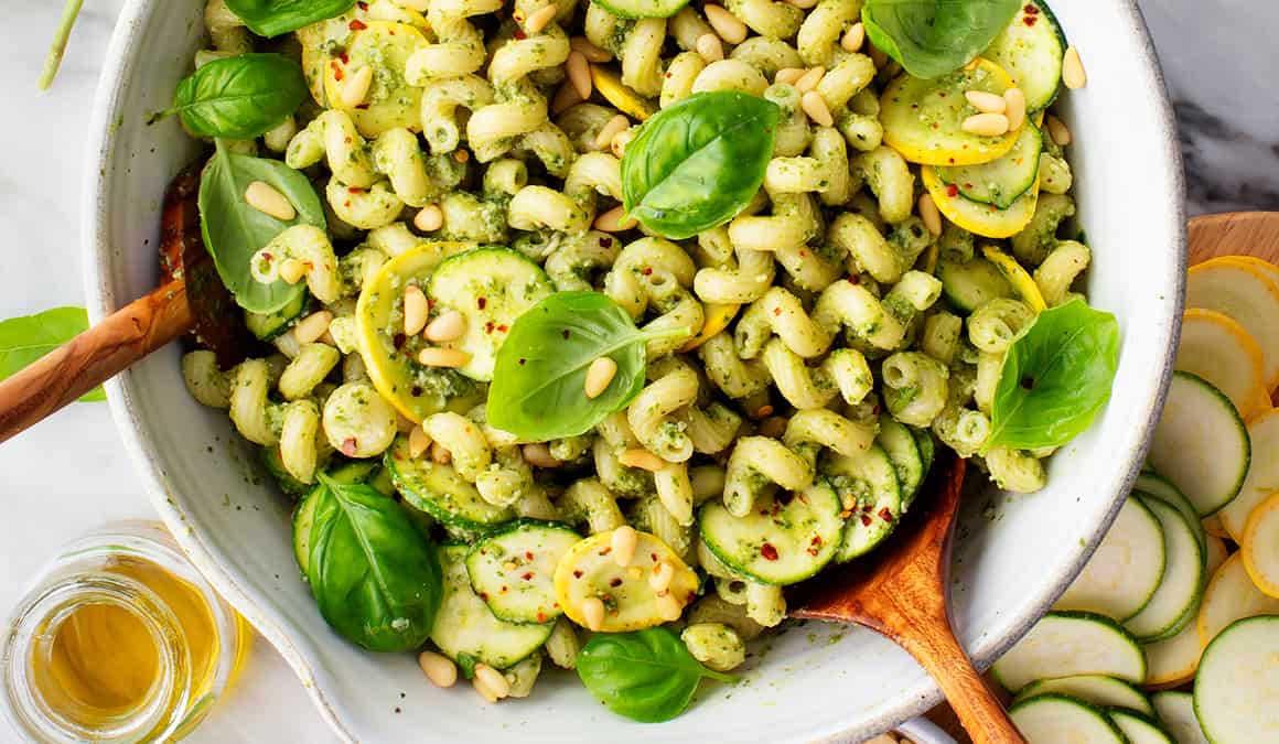 Pesto Pasta Salad Recipe Love And Lemons