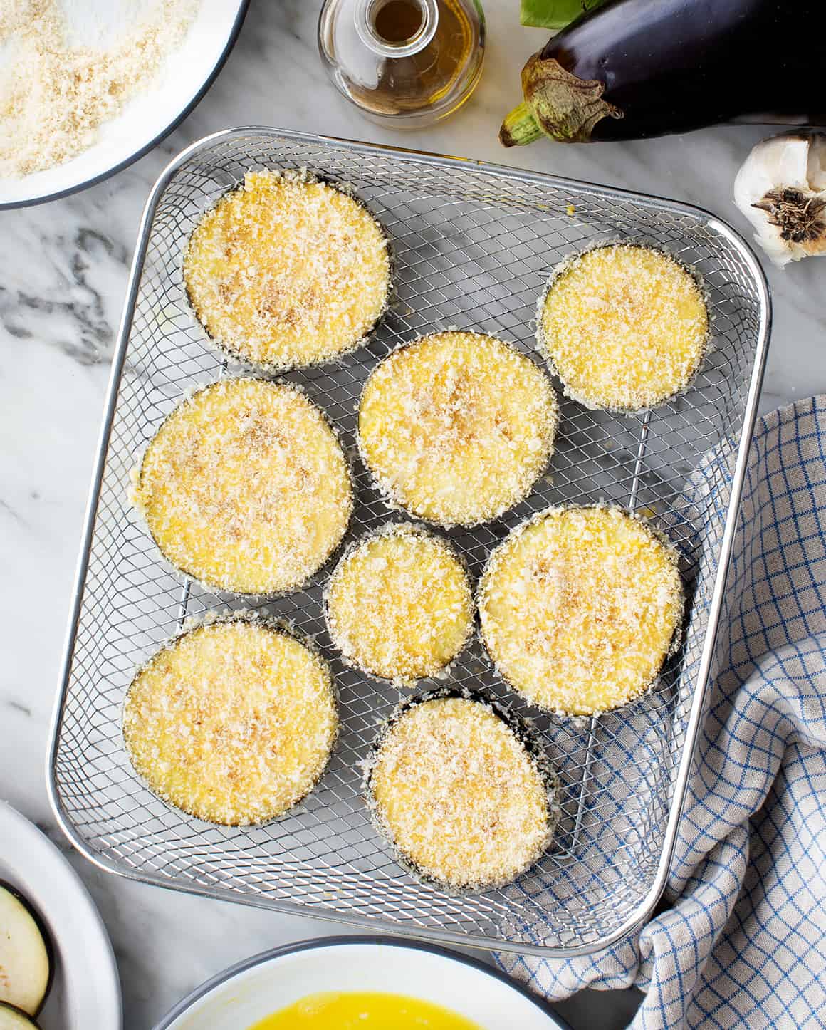 Breaded Eggplant In Air Fryer - Foolproof Living