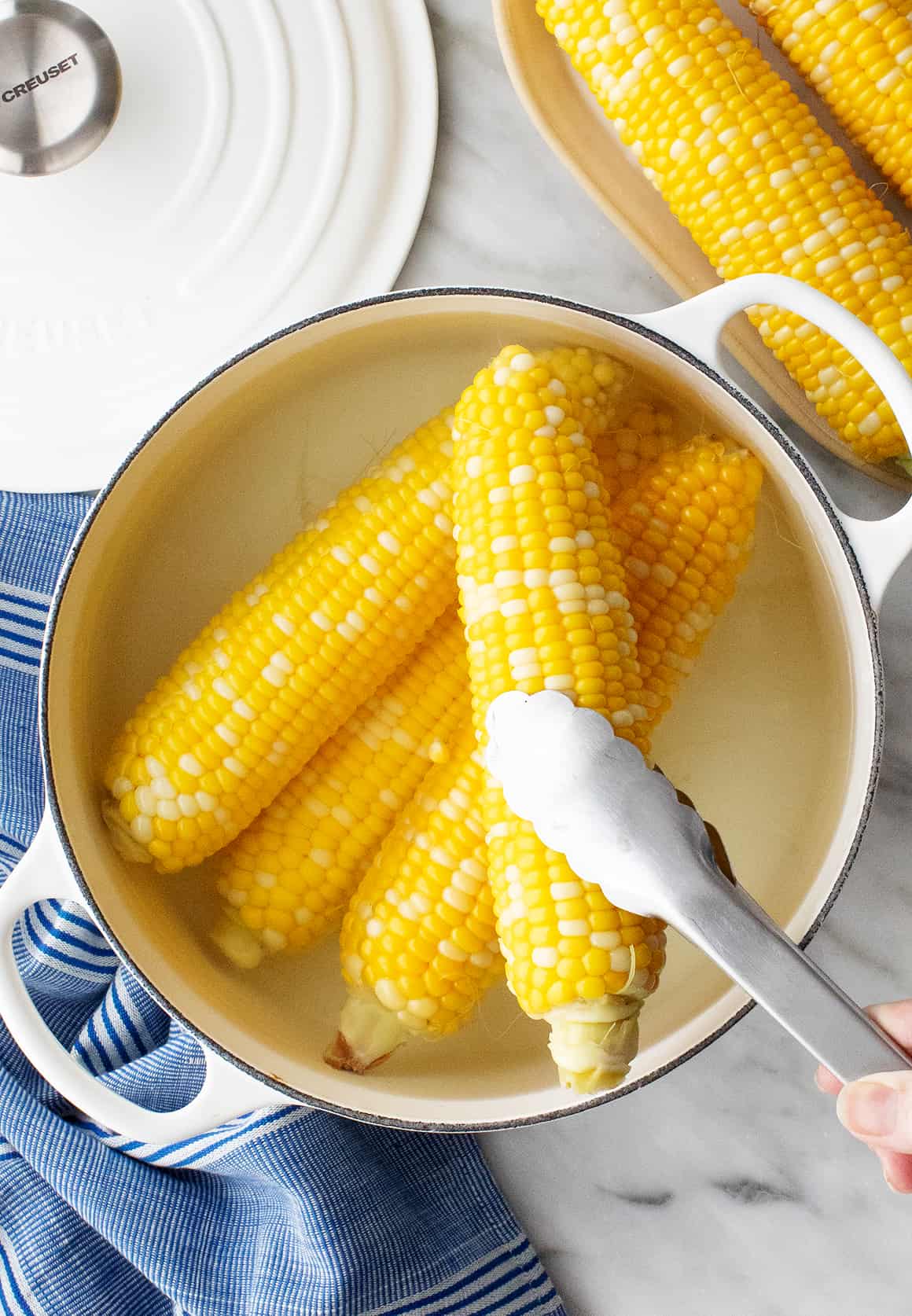 how to cook corn - Sandie Ackroyd