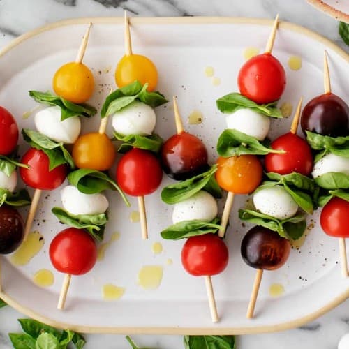 Easy Summer Appetizers: Caprese Skewers-image