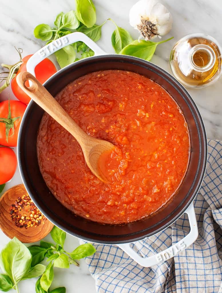 Fresh Tomato Sauce Recipe Love And Lemons Fresh Tomato Sauce Recipe Love And Lemons
