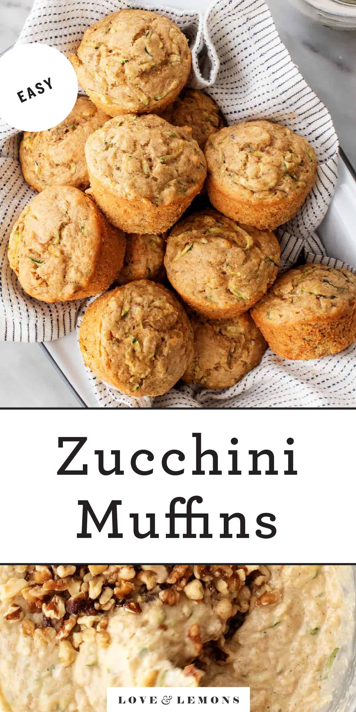 Zucchini Muffins Recipe - Love and Lemons