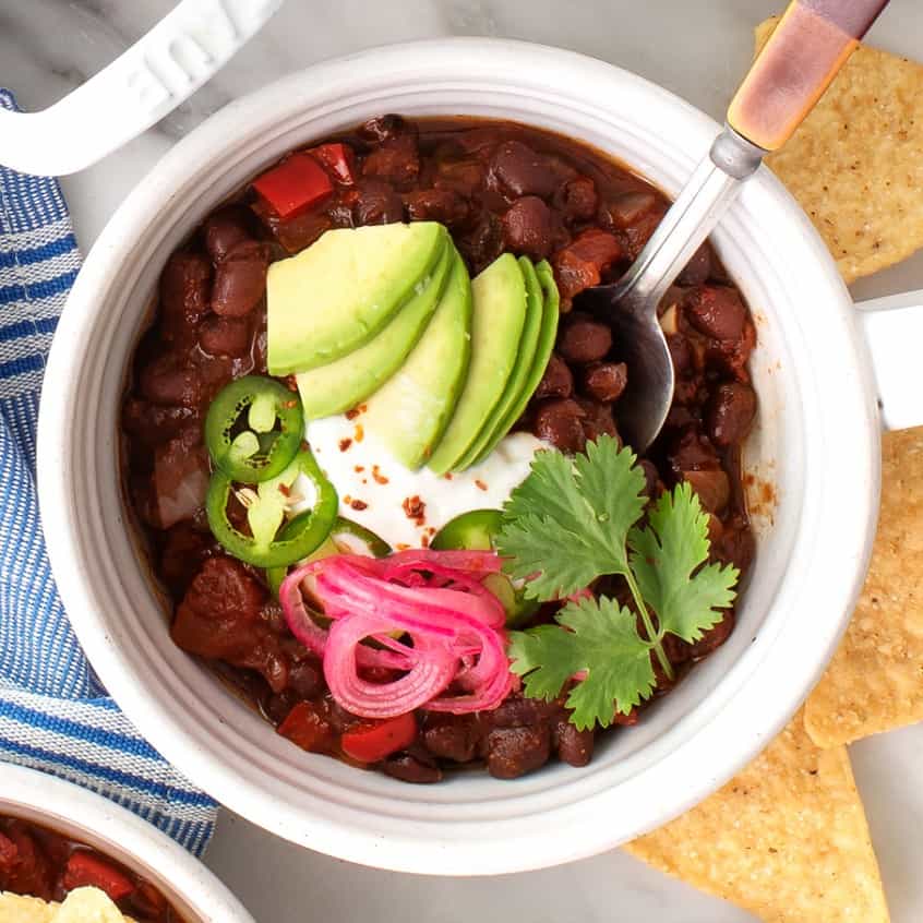 Black Bean Chili Recipe Love and Lemons