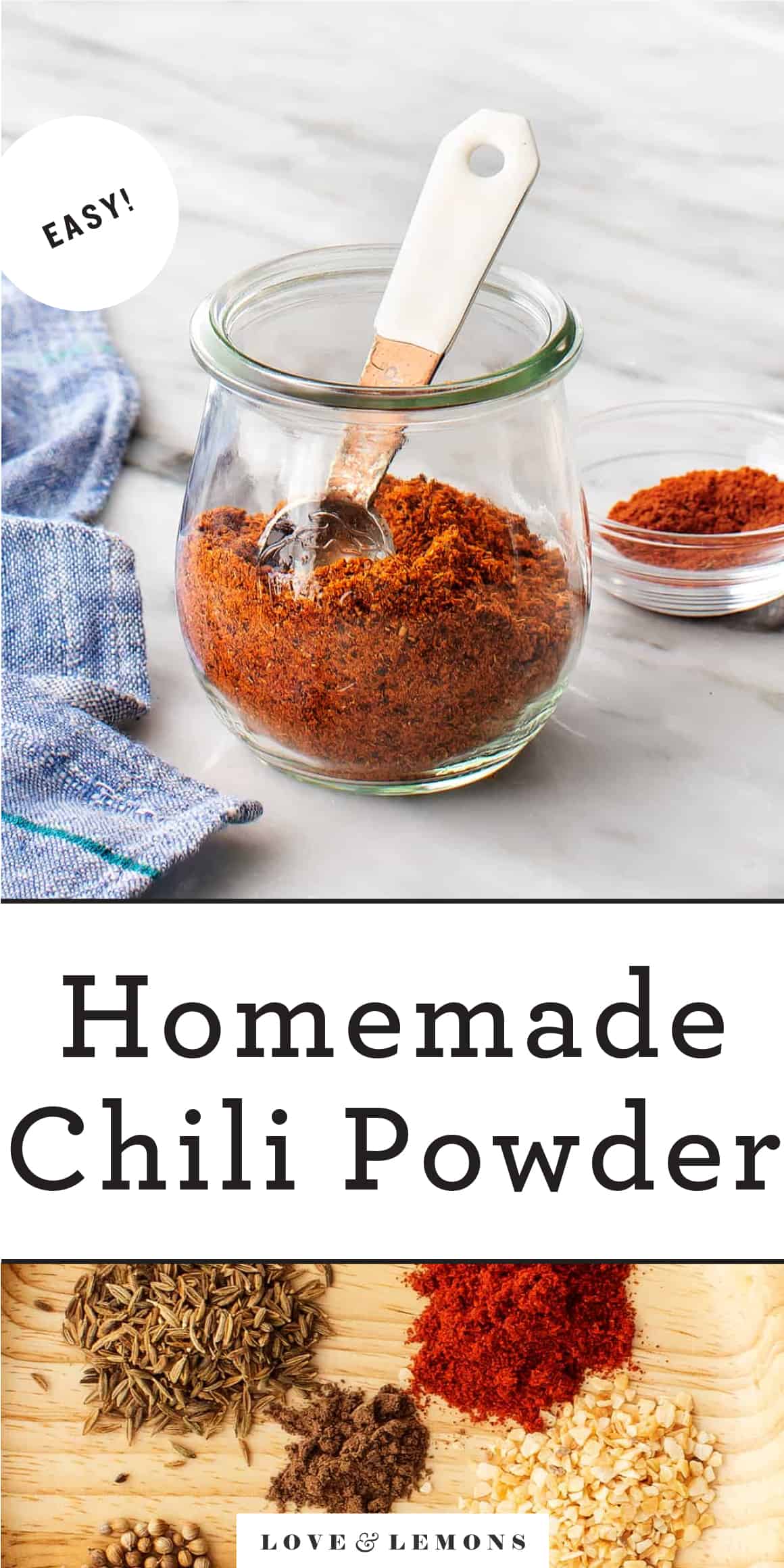 Homemade Chili Powder Recipe Love and Lemons