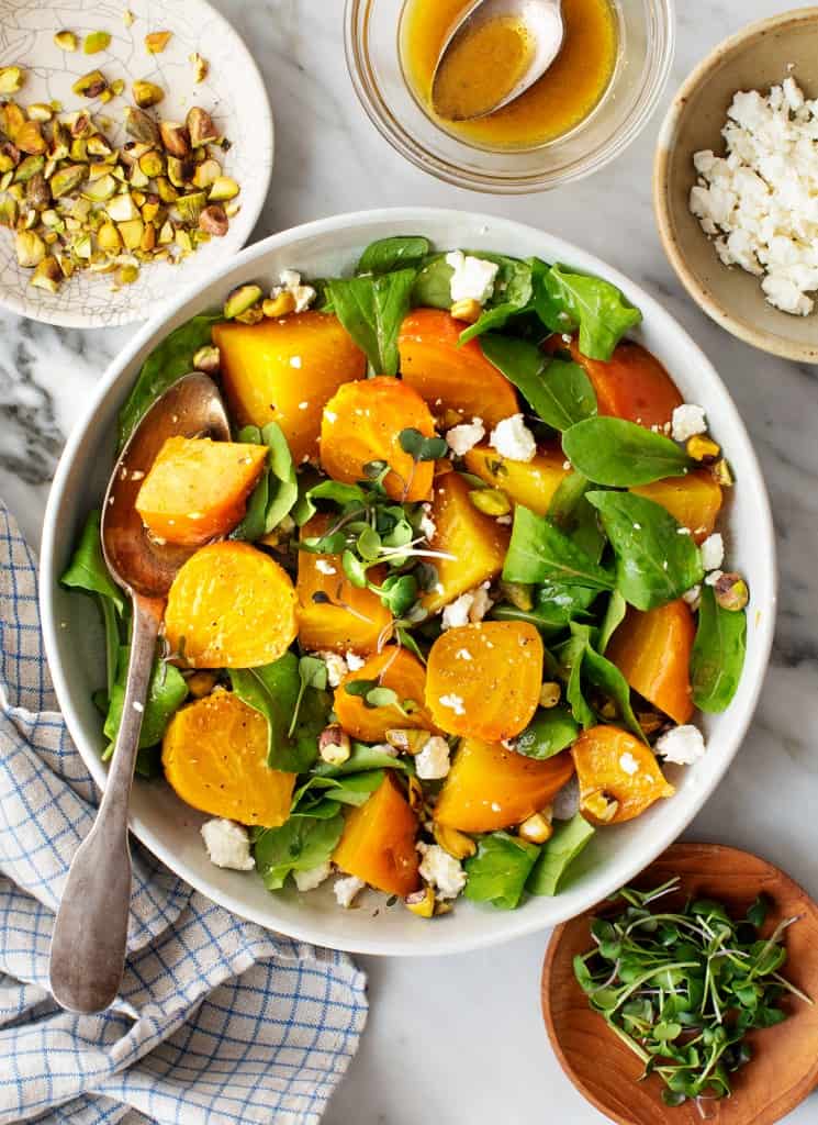 Roasted Golden Beets Recipe Love and Lemons