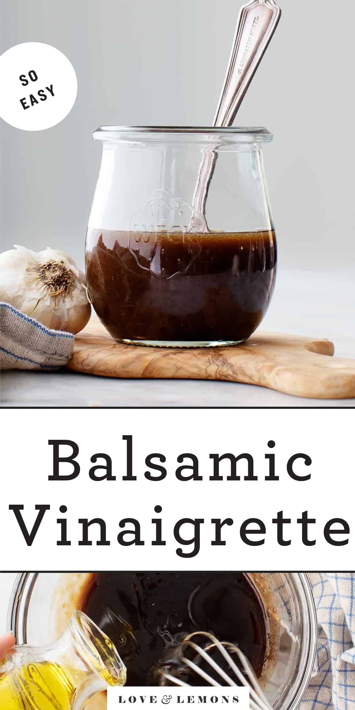 Balsamic Vinaigrette Love and Lemons Less Meat More Veg