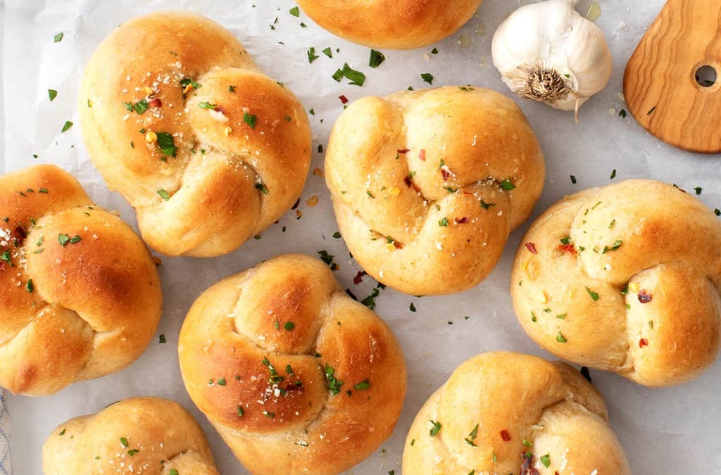Garlic Knots Recipe Love and Lemons
