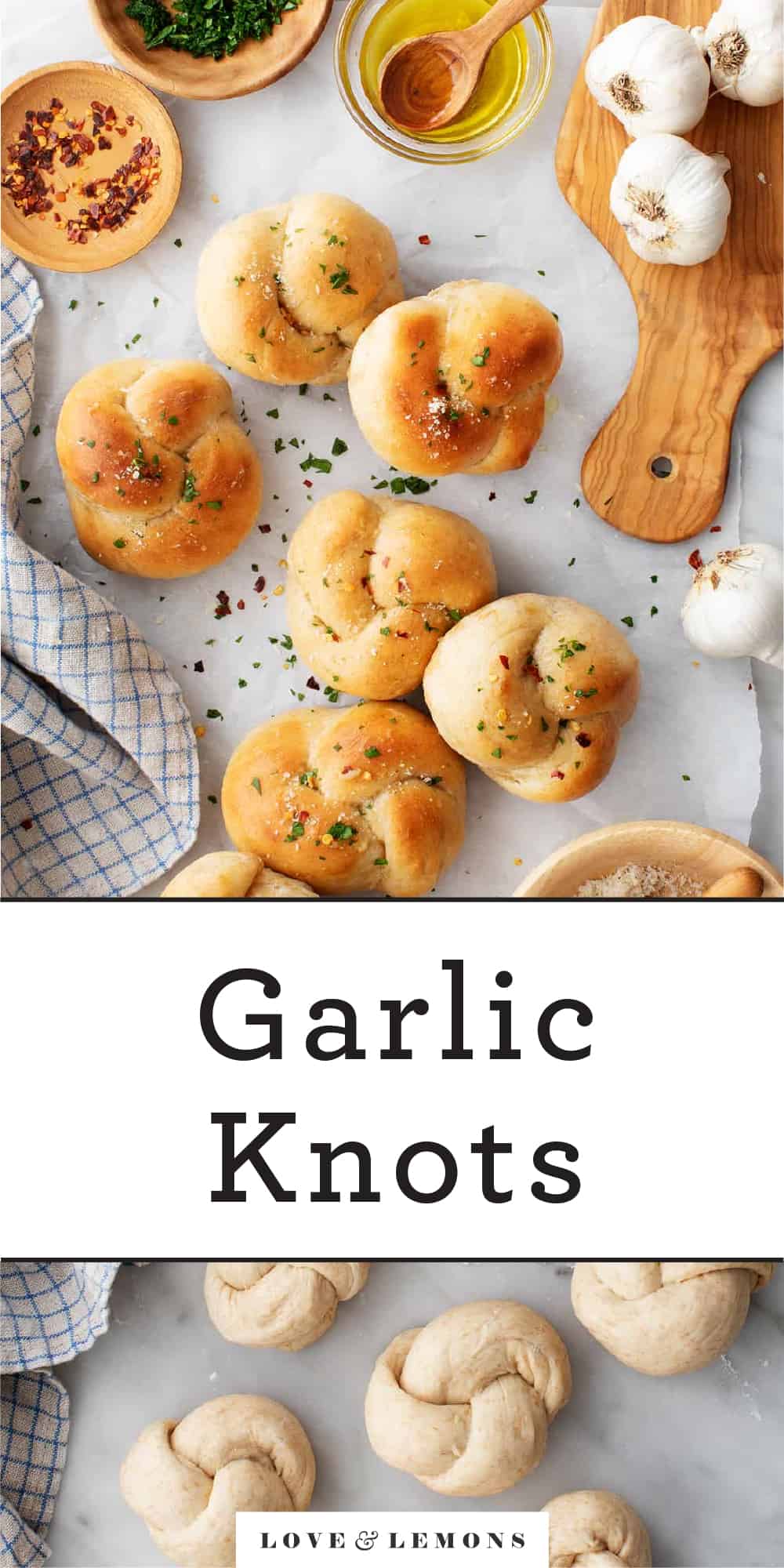 Garlic Knots Recipe Love and Lemons