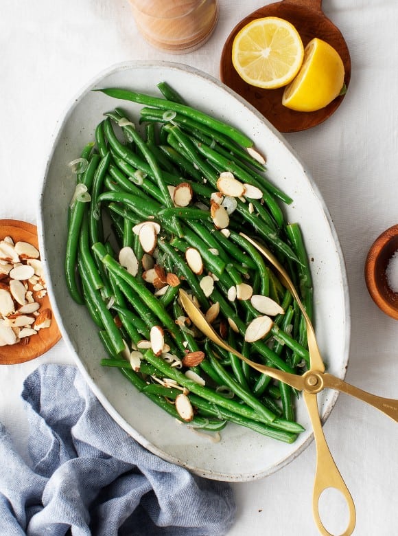 Green Beans Almondine Recipe Love and Lemons