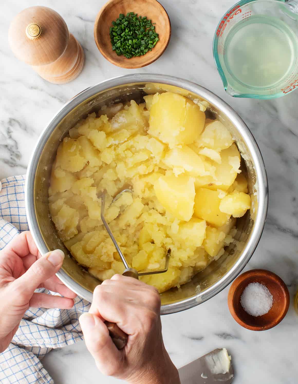 Pressure cooker mashed online potatoes time