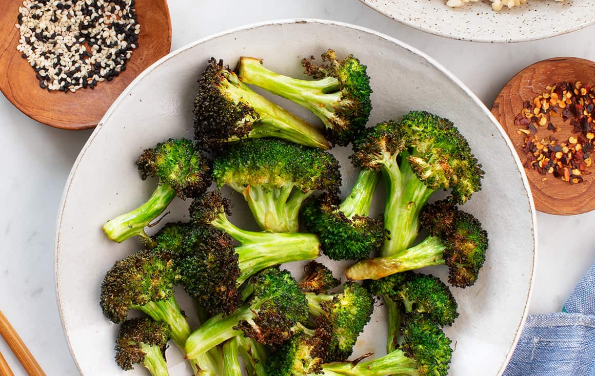 Air Fryer Broccoli Recipe Love and Lemons