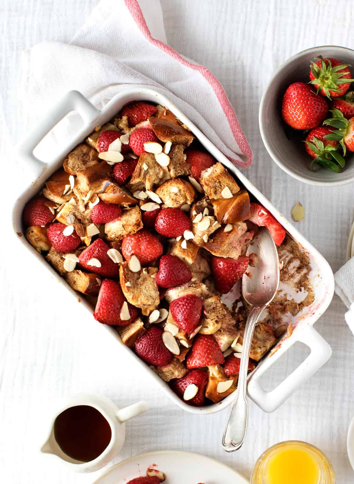 strawberry baked french toast