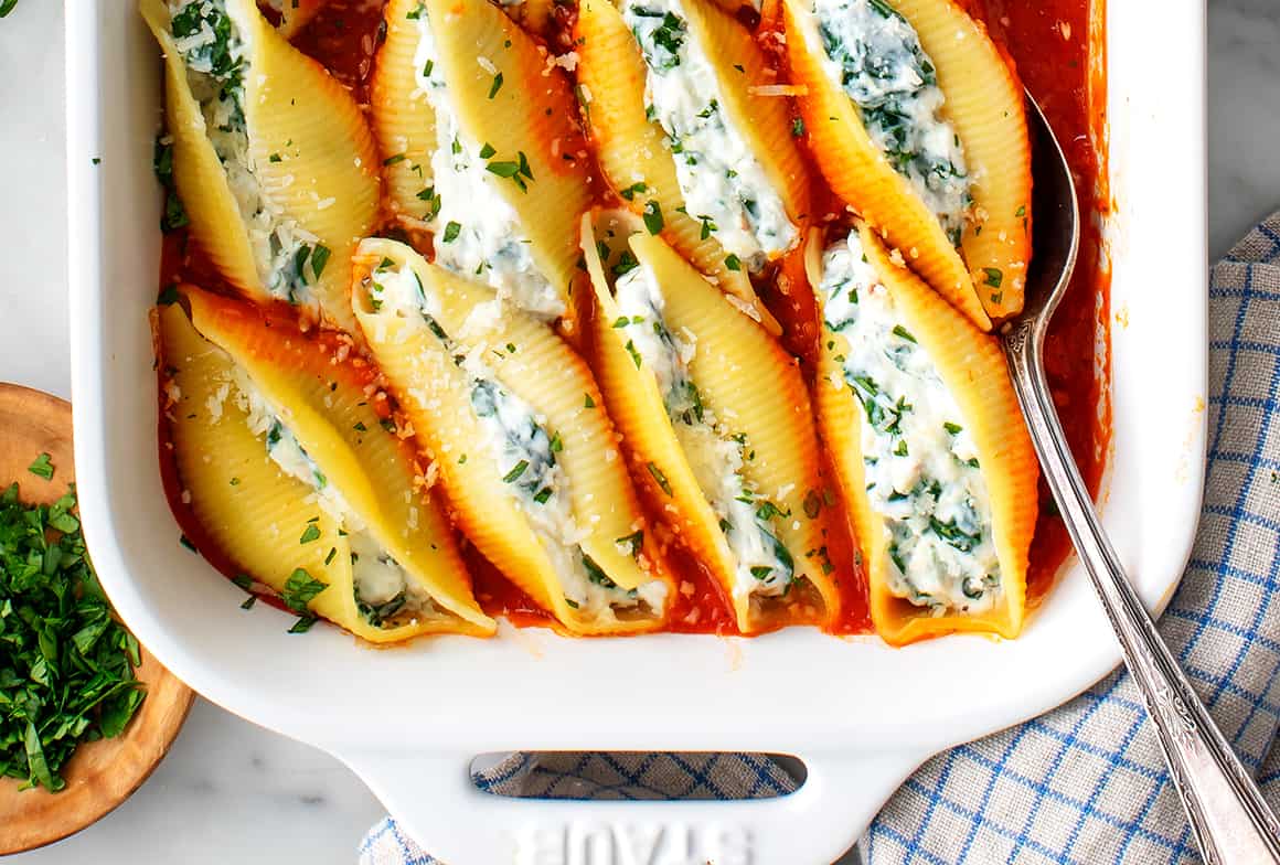 Stuffed Shells Recipe - Love and Lemons