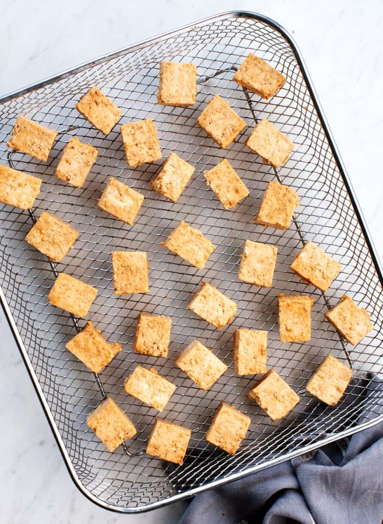 Crispy Air Fryer Tofu Recipe Love and Lemons