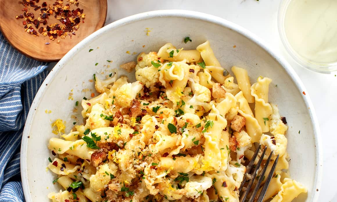 Cauliflower Pasta Recipe - Love and Lemons